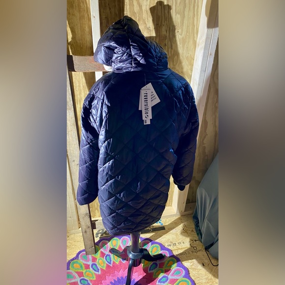 💥INTL d.e.t.a.i.l.s Winter REVERSIBLE Hooded Coat💥 NWT - Picture 4 of 14